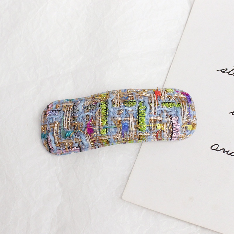 (0483) Cặp Tóc Dạ Tweed Tiểu Thư Thanh Lịch Hàn Quốc