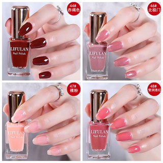 ✿LIFULAN✿Sơn móng  tay dạng nước  Sơn móng Sức khỏe 12ml(48-52)