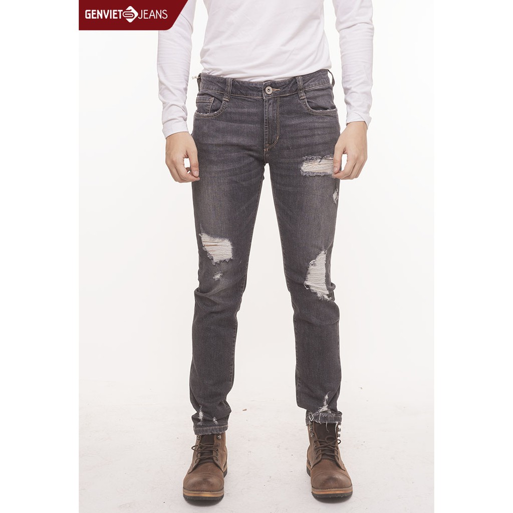  Quần dài jeans nam X1102J724 GENVIET | BigBuy360 - bigbuy360.vn
