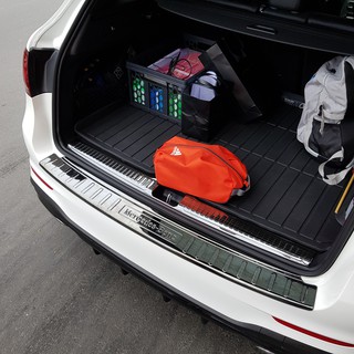Ốp chống trầy cốp Mercedes GLC (GLC200, GLC250, GLC300) - Mẫu Titan
