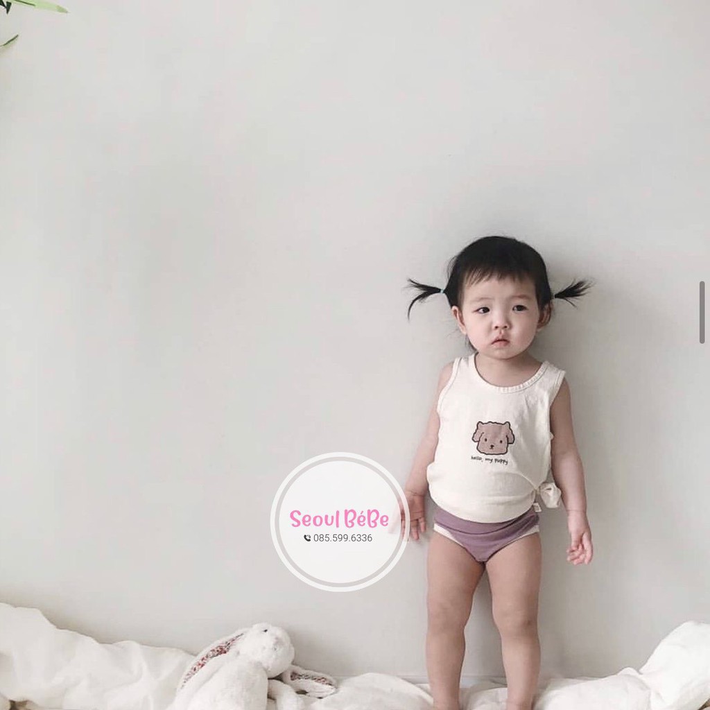 SET 3 ÁO BA LỖ CHEESE CHO BÉ TRAI BÉ GÁI CHẤT COTTON  HÀNG NỘI ĐỊA HÀN, HÌNH CUTE