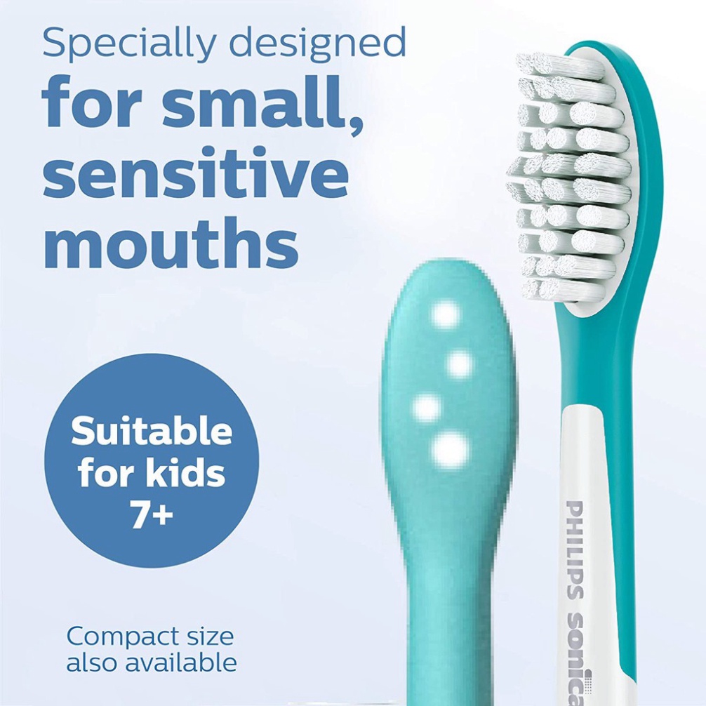[Hàng Mỹ] Đầu bàn chải điện trẻ em Philips Sonicare Kids dành cho trẻ em