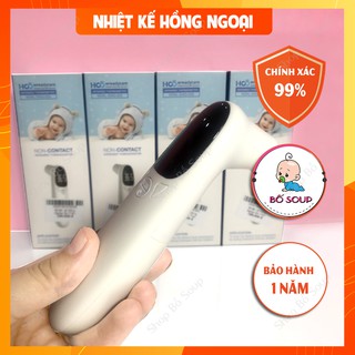 Nhiệt kế điện tử hồng ngoại đo trán dùng để đo nhiệt độ cơ thể tặng kèm pin