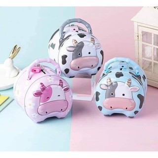 Két sắt mini hình con bò, con hổ, siêu nhân, khủng long... cho bé