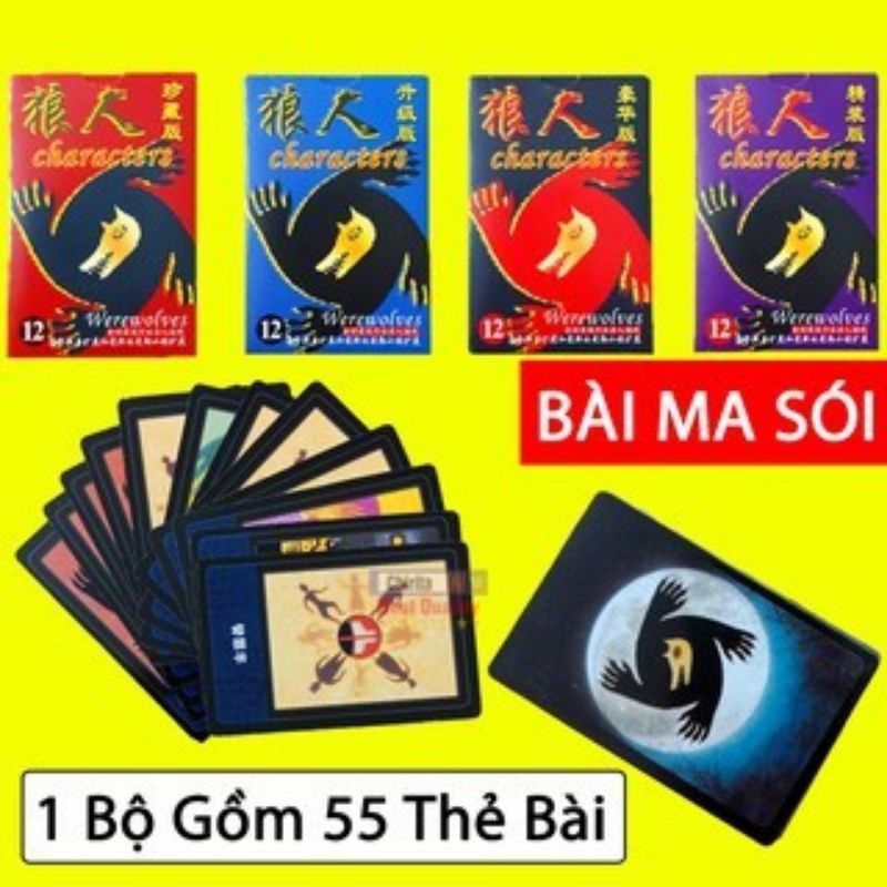 0bộ bài ma sói 50 lá và 110 lá đủ thẻ chức năng]