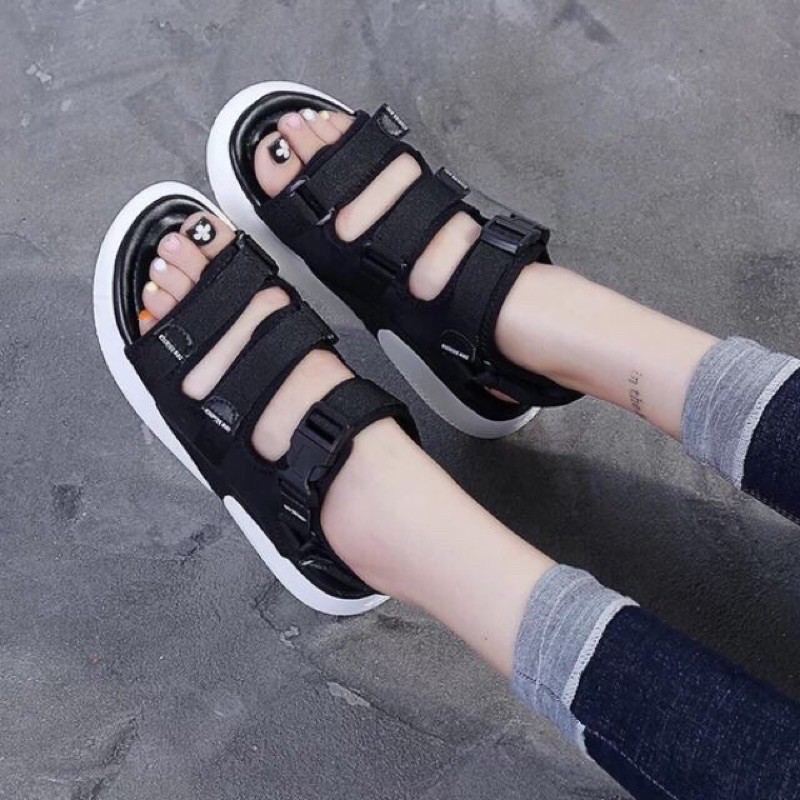 Sandal Nữ Hàn Quốc ❤️FREESHIP❤️ Sandal Nữ Hàn Quốc 3 Quai Siêu Hot