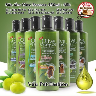 Sữa Tắm Olive Essence 450ml Cho Chó Mèo