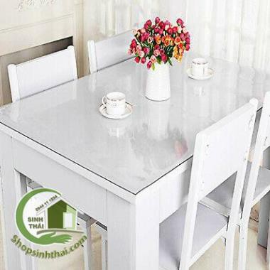 [ 75cm x 1,2m ] Khăn Trải Bàn Nhựa Trong Suốt - Kính Nhựa PVC Chống Thấm Nước