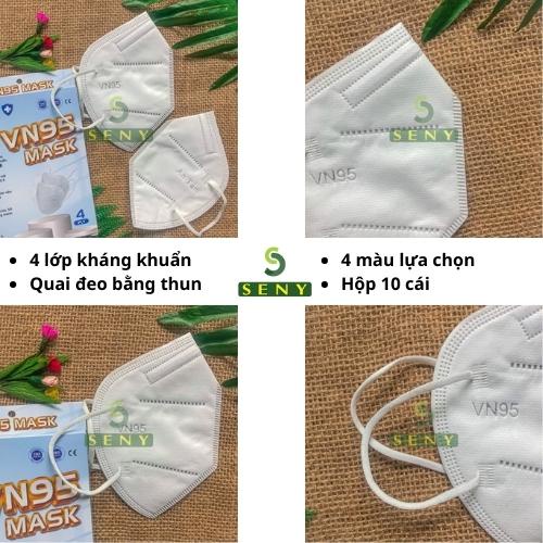 Khẩu trang n95 kháng khuẩn 4 lớp vn95 hộp 10 cái An Tâm_ATVN95O