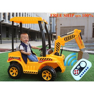 Xe cần cẩu điện trẻ em cực khủng - yh-99176_free ship đến 100%