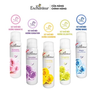 Xịt khử mùi Enchanteur Charming/ Sensation/ Delightful/Romantic/Magic 150ml