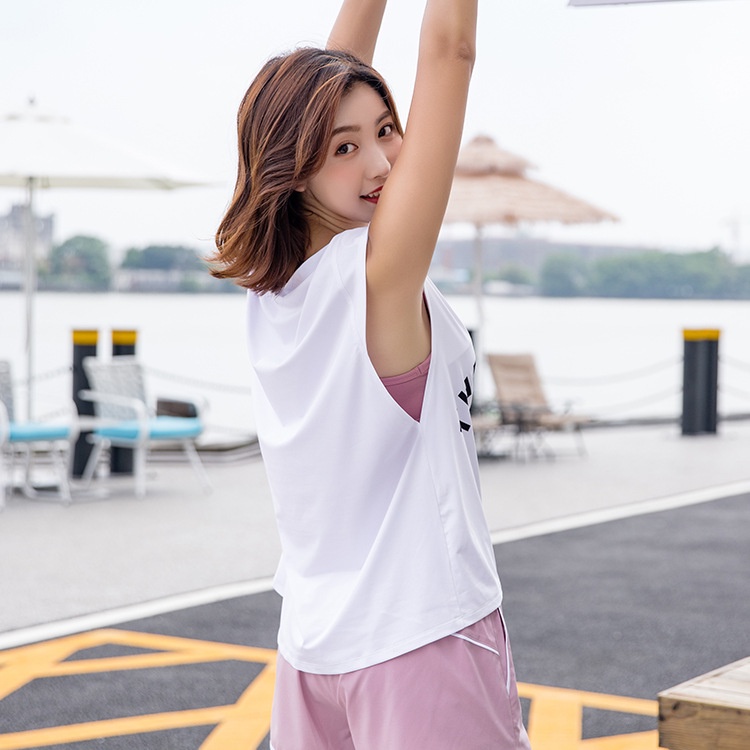 Áo tanktop nữ tập thể thao Louro LA72, kiểu áo sát nách tập gym, yoga, zumba nữ sát nách chất liệu thoáng mát