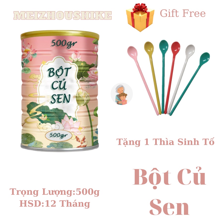Bột Củ Sen Dưỡng nhan Mix Hoa Quả