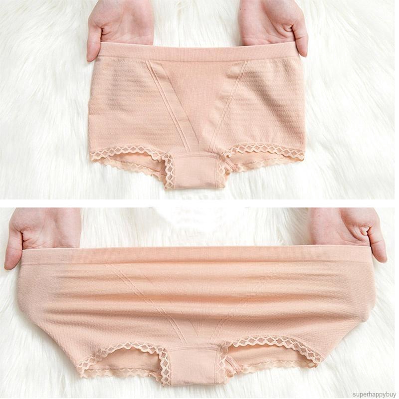 Quần lót Boxer lưng vừa viền ren quyến rũ cho nữ | BigBuy360 - bigbuy360.vn