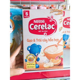 Bột ăn dặm Nestle CERELAC ( MẪU MỚI ) 200g Đủ Vị 4.9