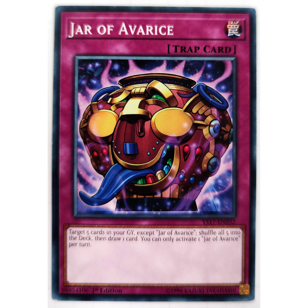 [Thẻ Yugioh] Jar of Avarice |EN| Common