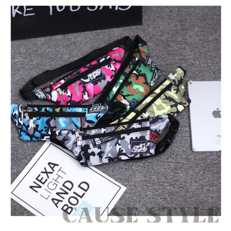 Túi đeo bụng  để chạy bộ,tập gym,siêu thị dày dặn