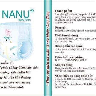 Bỉm quần Nanu nanu