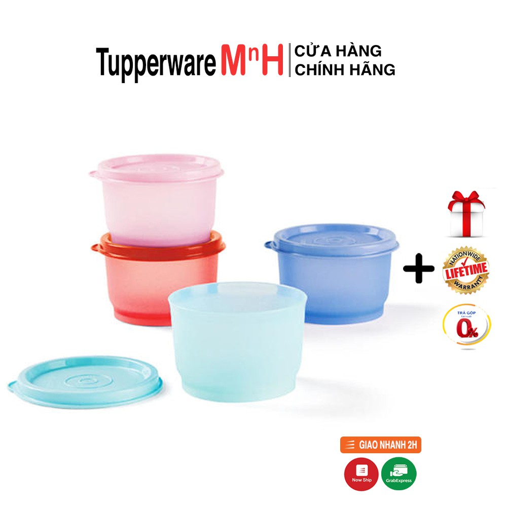 Hộp Mini Bảo Quản Thực Phẩm Tupperware, Trữ Đông Trữ Mát, Cọ Vệ Sinh