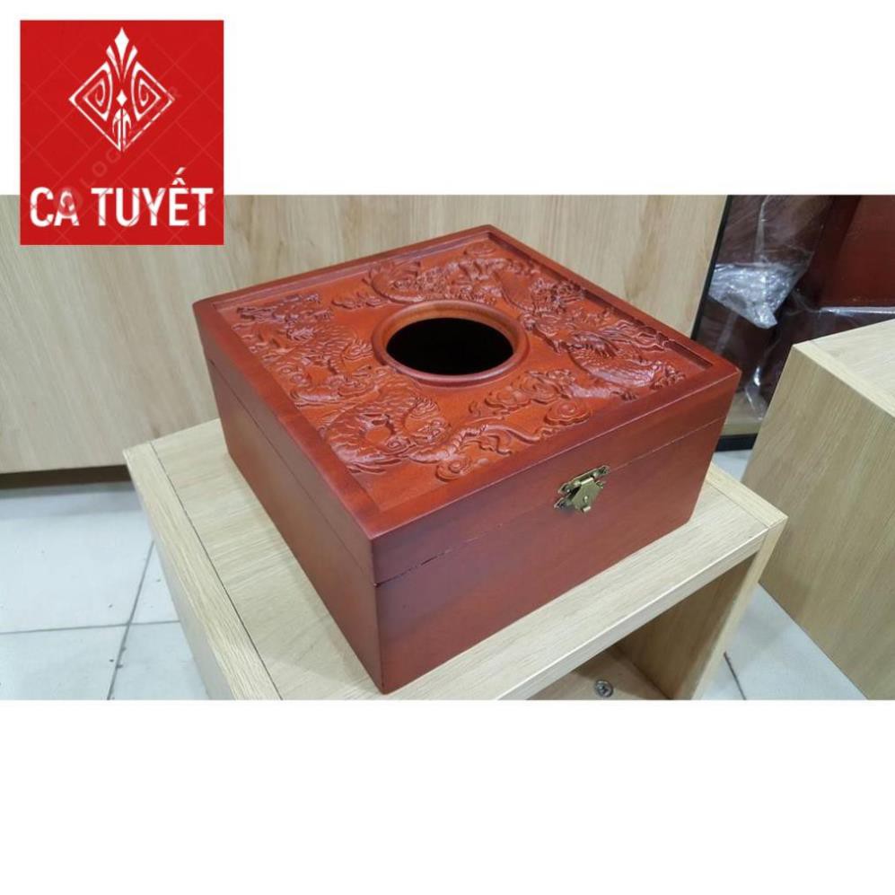 Hộp giấy vuông song long | BigBuy360 - bigbuy360.vn