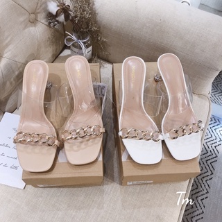 Guốc zara quai trong phối xích