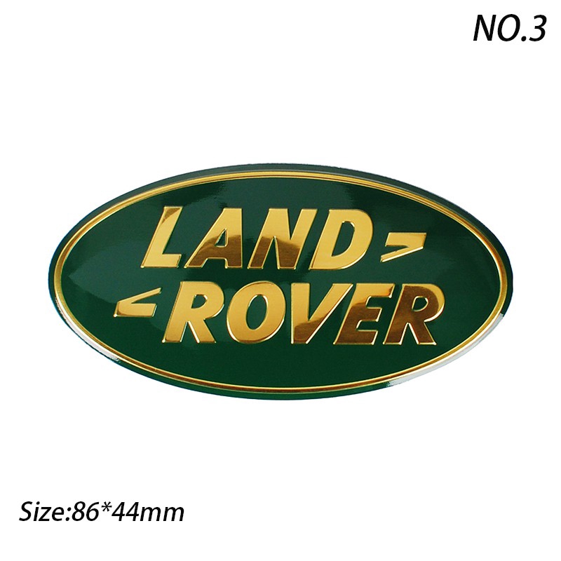 Miếng Dán Trang Trí Xe Ô Tô Land Rover Range Rover Freelander Diskovery Evoque 3d