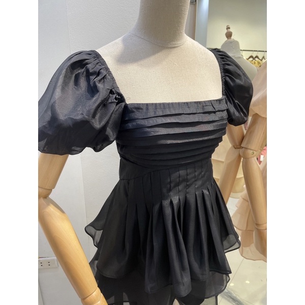 (SẴN) Set áo xếp li + quần