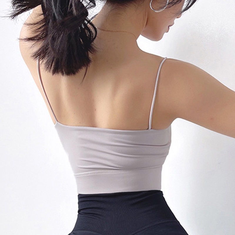 Áo lót thể thao ANRAN nâng ngực không đường may quyến rũ