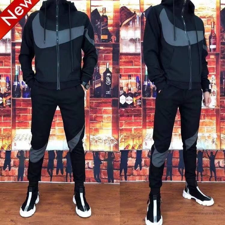 Bộ Đồ Hai Mảnh Áo Cardigan Dài Tay Dáng Rộng Thời Trang Xuân Thu 2022 Cho Nam