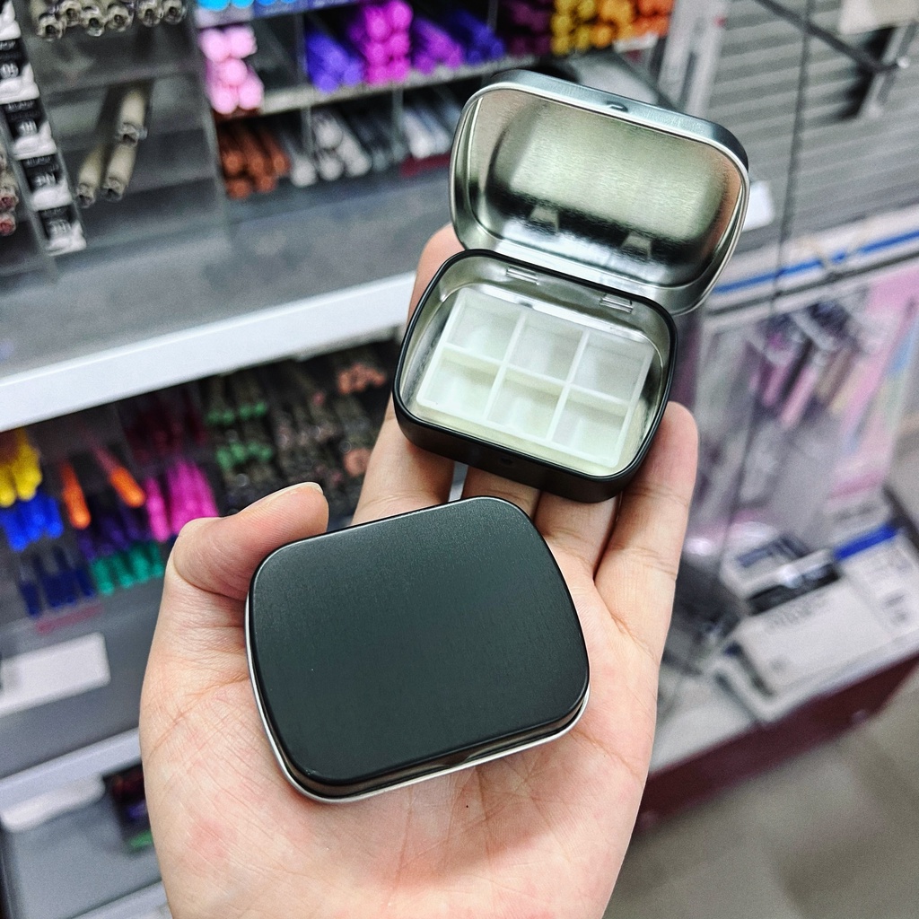 Bộ Pocket - Hộp Thiếc Đựng Màu Nước