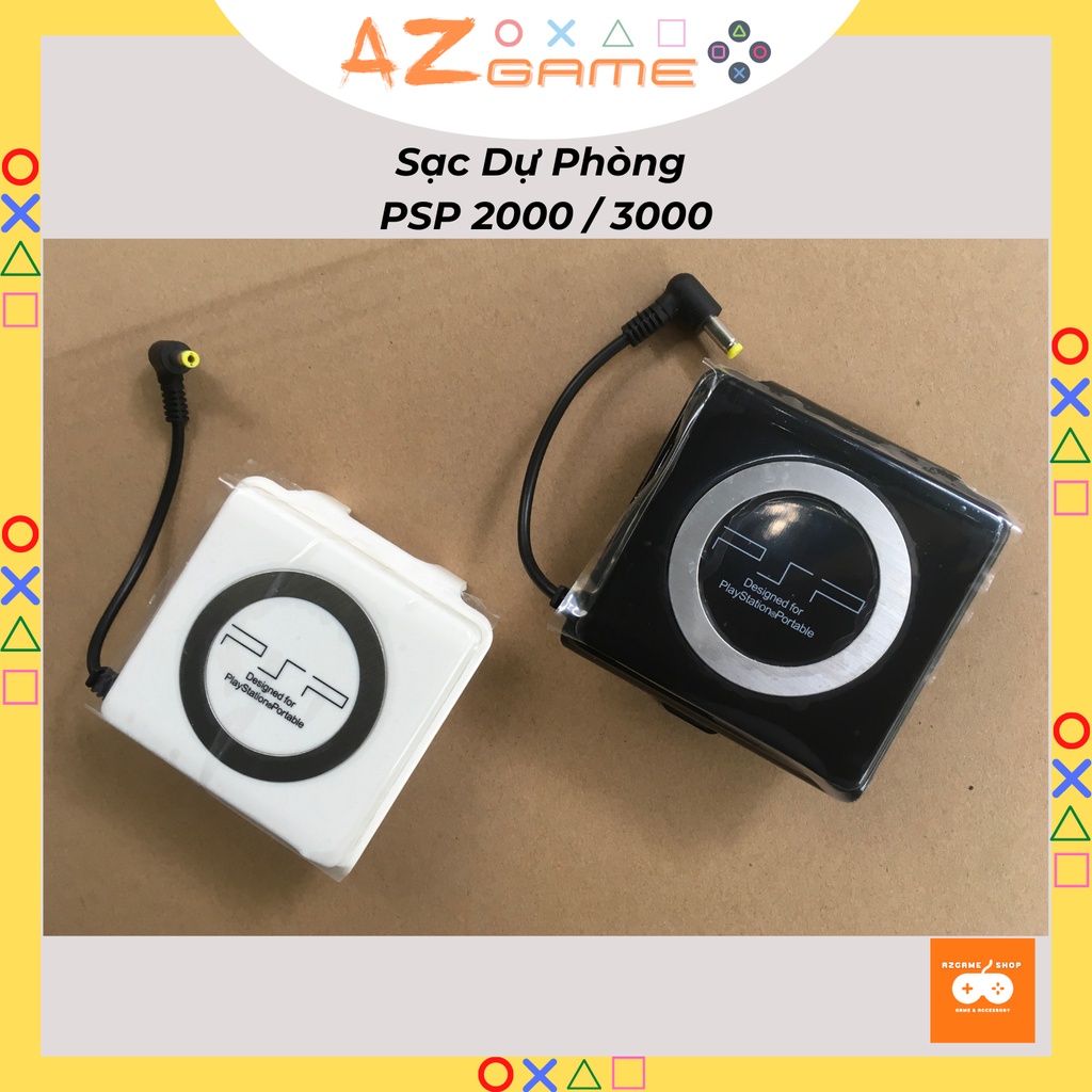 Sạc Pin Dự Phòng Di Động Cho Máy PSP 2000 3000 Cao Cấp