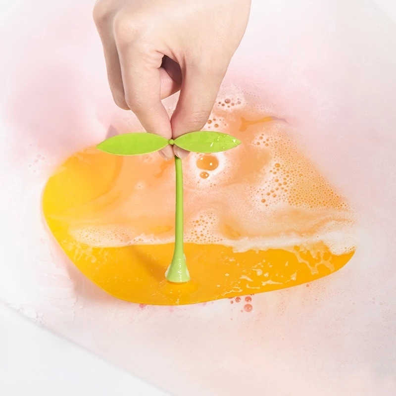 Nắp Silicone Đậy Cống Thoát Nước Bồn Rửa Chén/Phòng Tắm Chống Tắc Nghẽn Tiện Dụng