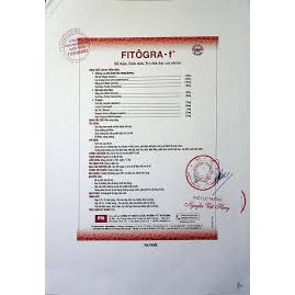 HỘP 40V FITOGRA F FITÔ GRA CHO NAM GIỚI
