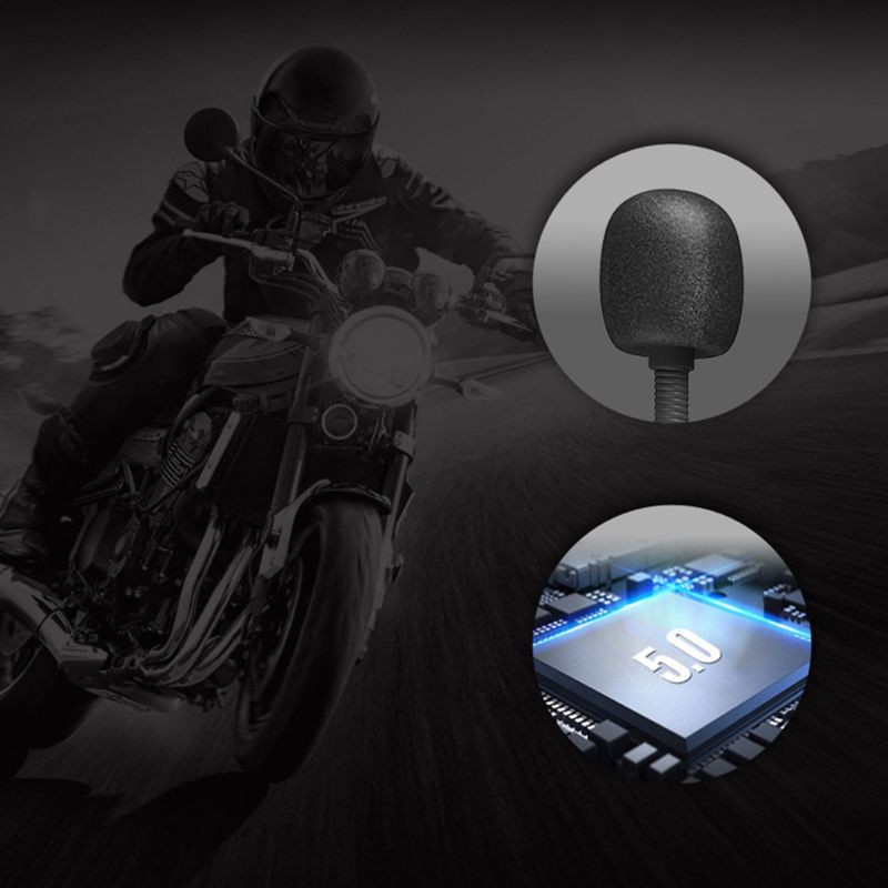 VIVI DK11 motorcycle helmet bluetooth headset FM radio large capacity battery waterproof headset