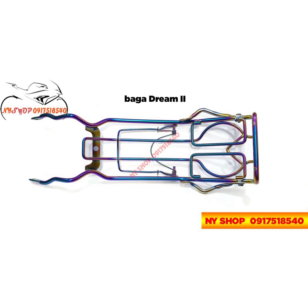 BAGA DREAM II INOX MÀU TITAN LOẠI 10 LY CHẮC CHẮN Ảnh thật Sp