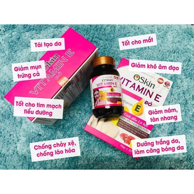 Vitamin e đỏ - skin, chống lão hoá da