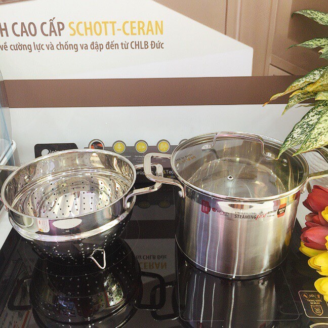 NỒI HẤP INOX 304 ELMICH 22CM EL3360, 26CM EL3361