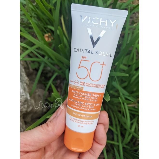 [Mẫu Mới]  Kem chống nắng Vichy Capital Soleil 3in1 SPF50+ 50ml