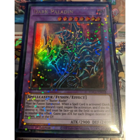 Lá bài Dark Paladin \ HAC1-EN018 \ Ultra Parallel 1st