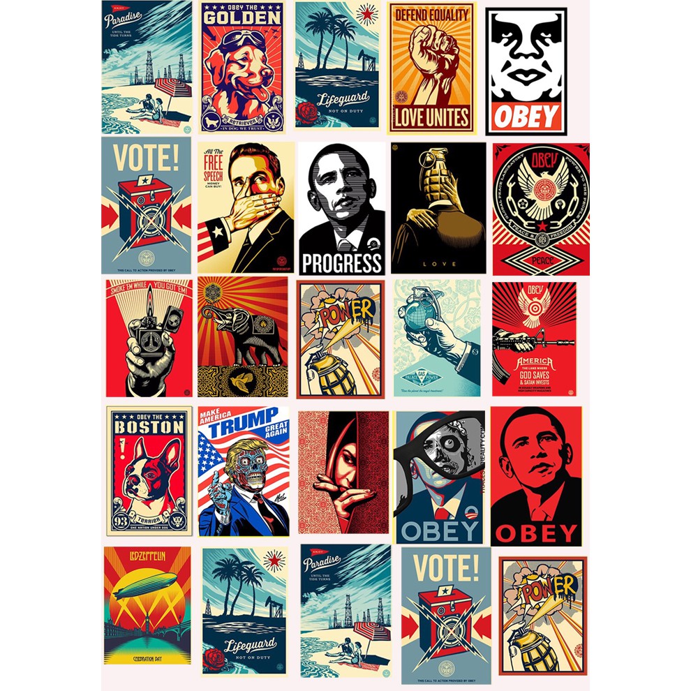 sticker obay có cán chống bay màu dán máy tính, đàn, dán điện thoại.....hình dán obay