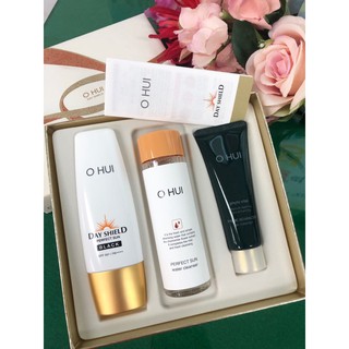 Kem chống nắng Ohui (Ohui Perfect Sun Pro special set) 3 sp_Srm Ohui xanh
