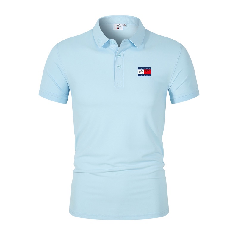 Áo Thun Polo Nam Tay Ngắn In Logo Tomy Polo Hàng Mới