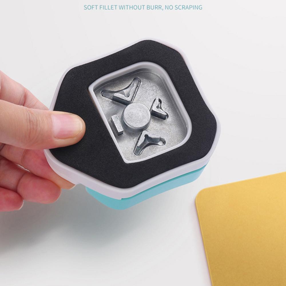 Mmluck Dụng Cụ Bấm Lỗ Giấy Thủ Công Góc Tròn Dự Án DIY