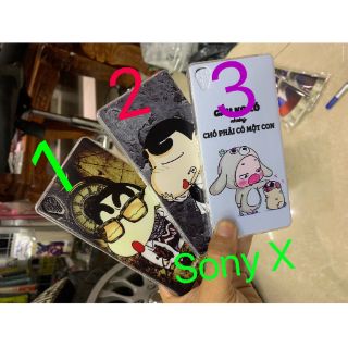 Ốp lưng Sony X dẻo in hình kute