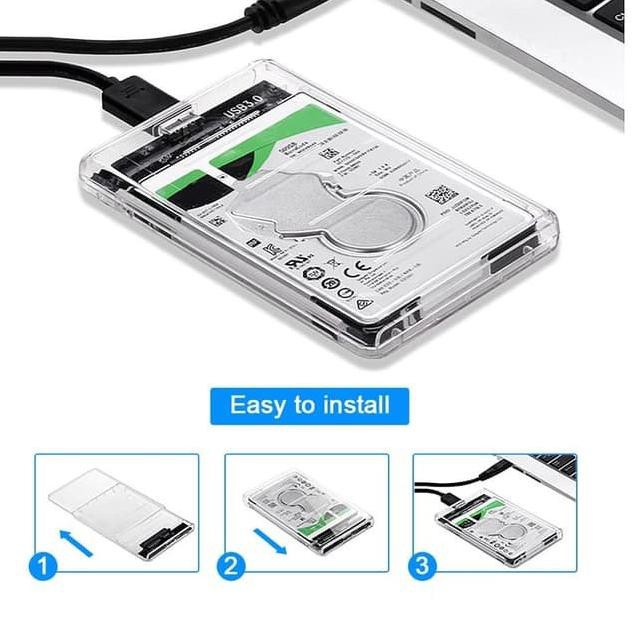 Hộp Đựng Ổ Cứng Ngoài Nyk 2.5 Usb 2.0 Ốp