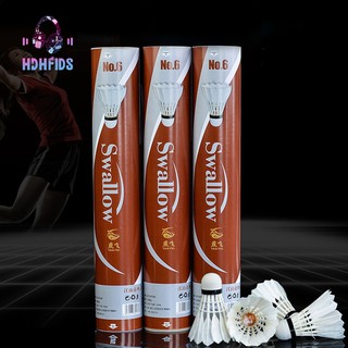 12 Pcs / Lot Badminton Goose Down Badminton Ball Shuttlecock