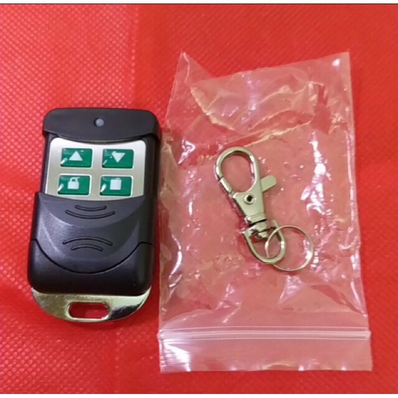 Remote điều khiển cửa cuốn 8 mã gạt tần số 433mhz