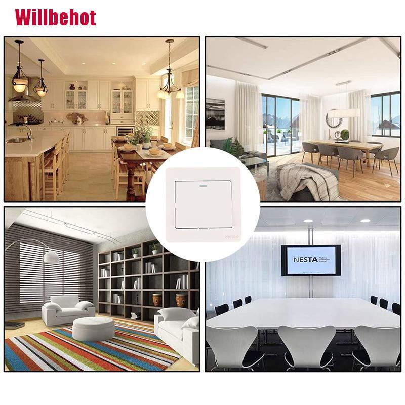 Công Tắc Đèn Gắn Tường 1 / 2 / 3 / 4 1 Chiều Tiện Dụng