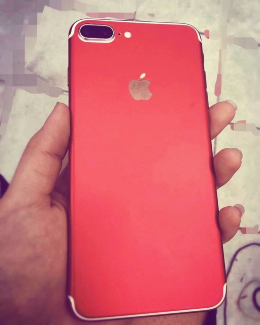 DÁN SKIN IPHONE MAU ĐỎ IPHONE 5 6 6S 6PLUS 7 8 7PLUS 8PLUS