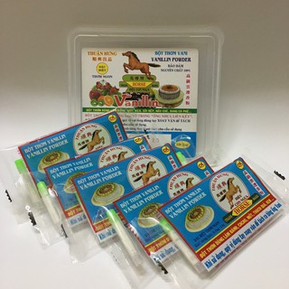 Bột thơm vani  gói 10 ống